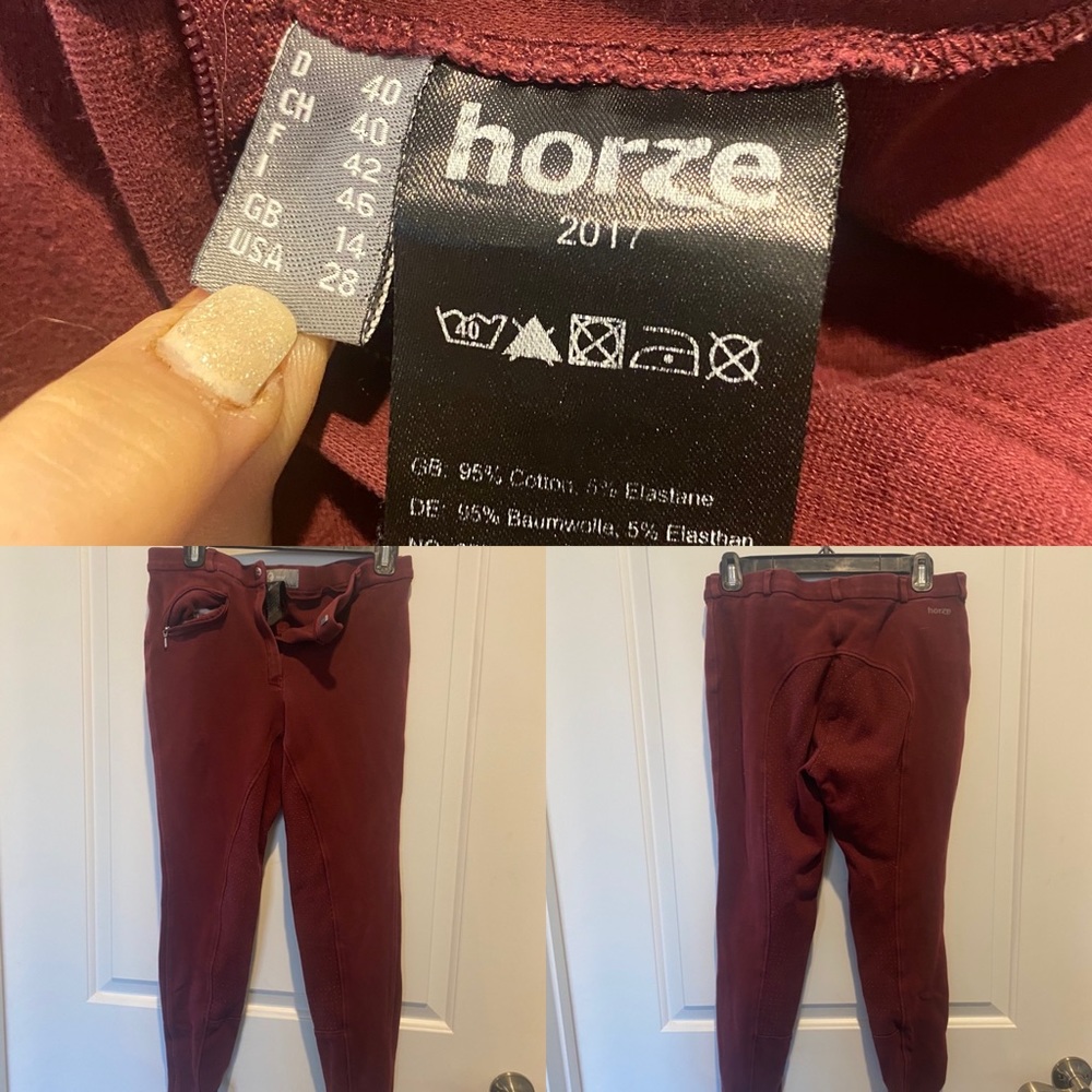Horze knit silicone full seat